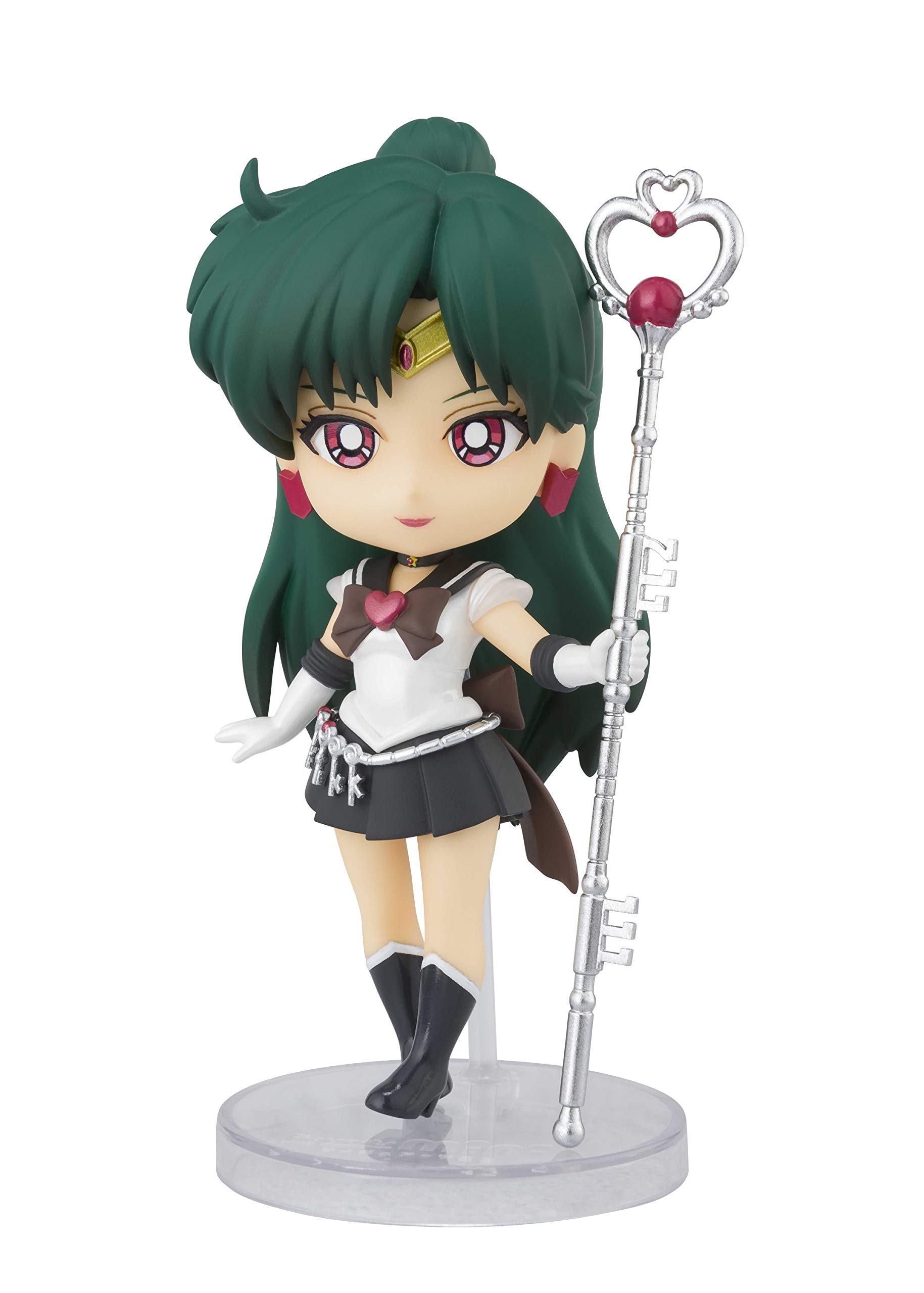 【中古】【非常に良い】TAMASHII NATIONS Figuarts mini 美少女戦士セーラームーン スーパーセーラープルート -Eternal edition- 約90mm PVC&ABS製 塗装済み可動フィギ
