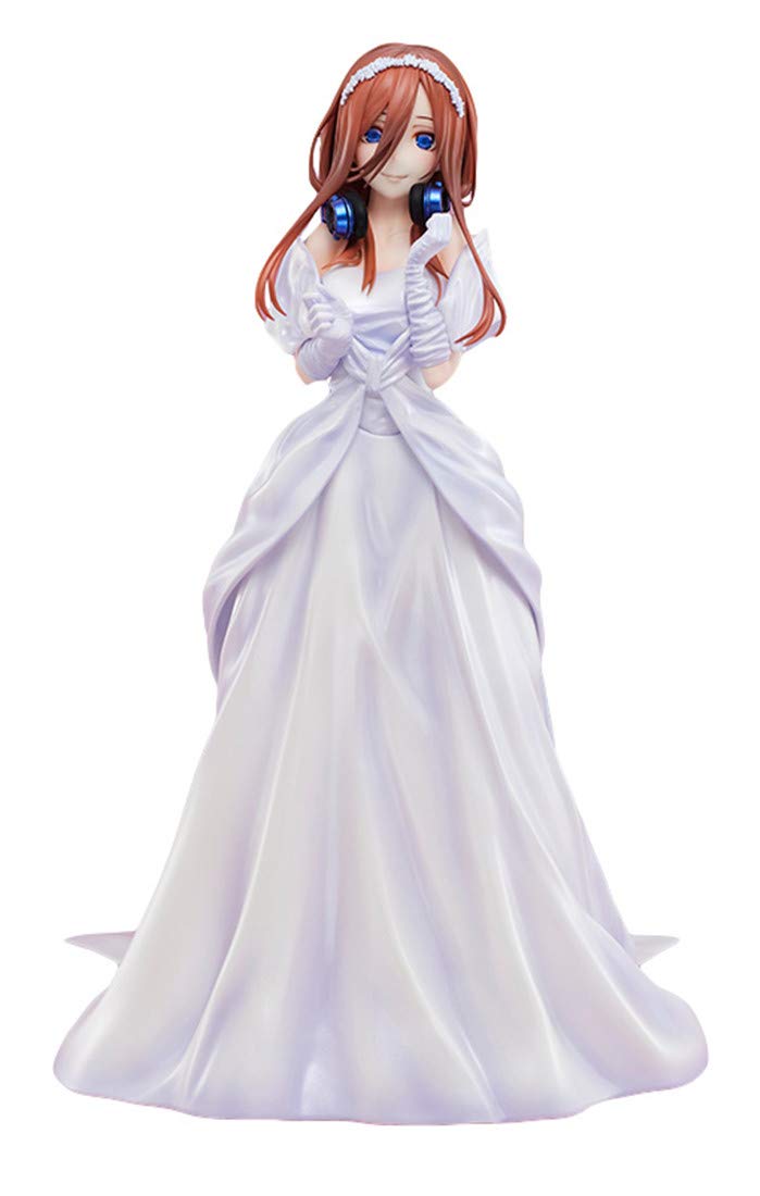 【中古】【非常に良い】AMAKUNI 1/7スケール 五等分の花嫁 中野三玖 ウェディングVer. ABS&PVC製 塗装済み完成品フィギュア
