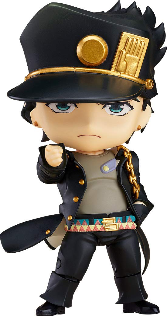 【中古】【非常に良い】ねんどろいど TVアニメ『ジョジョの奇妙な冒険 スターダストクルセイダース』 空条承太郎 ノンスケール ABS&PVC製 塗装済み可動フィギュア 再販分