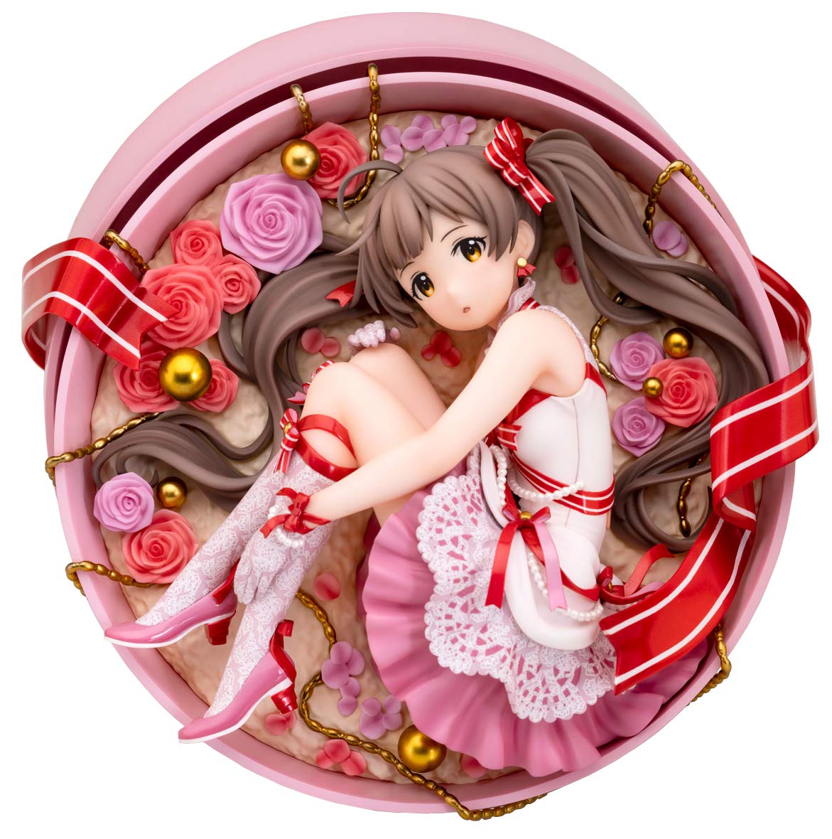 【中古】【非常に良い】amiami アイドルマスター ミリオンライブ! 箱崎 星梨花 ピュアプレゼントver. 1/7スケール PVC製 塗装済み 完成品 フィギュア AMIF-ML-004｜ドリエムコーポレーション