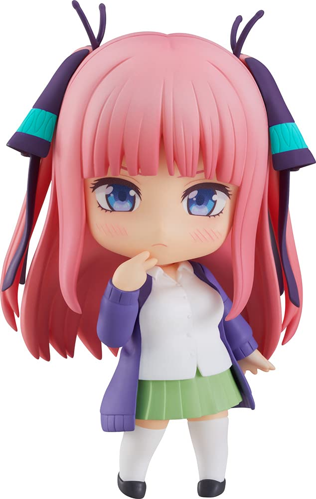 【中古】【非常に良い】ねんどろいど 五等分の花嫁 中野二乃 ノンスケール ABS&PVC製 塗装済み可動フィギュア