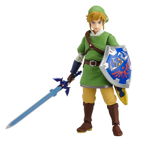 【中古】【非常に良い】figma ゼルダの伝説 スカイウォードソード リンク ノンスケール ABS&非フタル酸系PVC製 塗装済み可動フィギュア 四次再販分