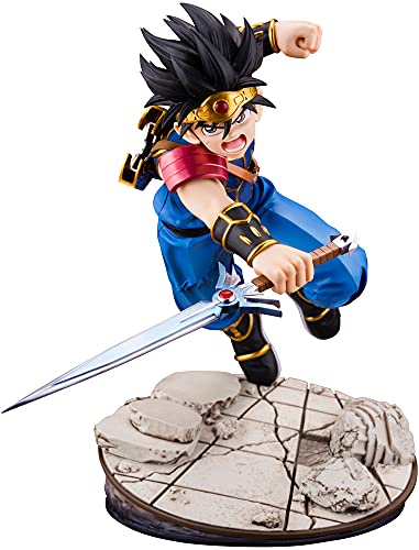 【中古】【非常に良い】ARTFX J ドラゴンクエスト ダイの大冒険 ダイ 1/8スケール PVC製 塗装済み完成品 フィギュア PP903