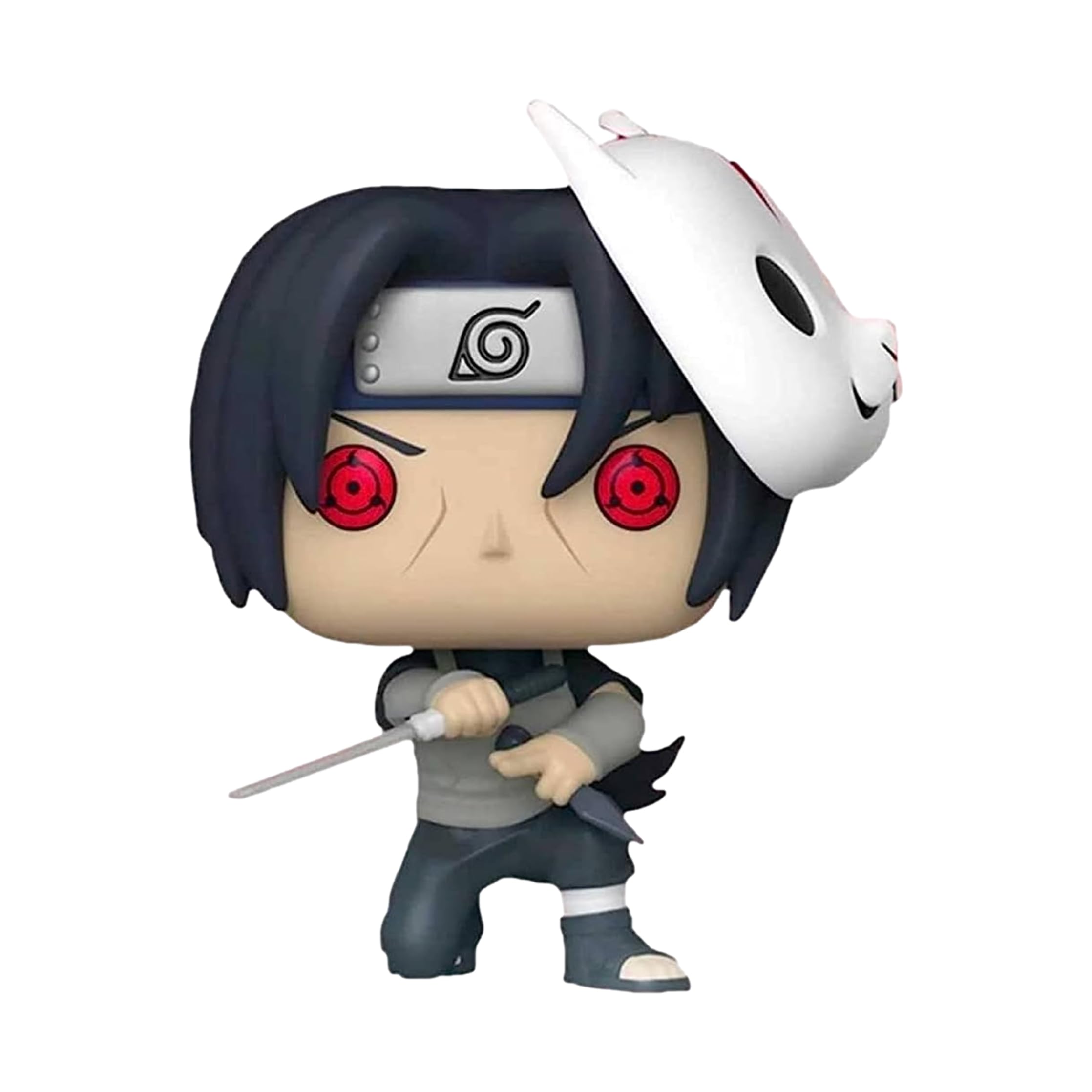 【中古】【人並み外れたに好いたらしい】NARUTO - ナルト Anbu Itachi US制限事項受けが良いビニール その他-おもちゃ