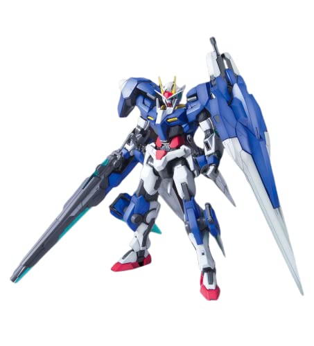 【中古】【非常に良い】MG 機動戦士ガンダム00V戦記 ダブルオーガンダムセブンソード/G 1/100スケール 色分け済みプラモデル｜ドリエムコーポレーション