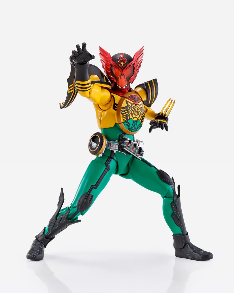 【中古】【非常に良い】S.H.Figuarts（真骨彫製法） 仮面ライダーオーズ スーパータトバ コンボ｜ドリエムコーポレーション