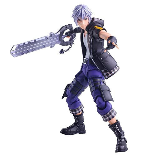 【中古】【非常に良い】KINGDOM HEARTS III プレイアーツ改 リク DX版 PVC製 塗装済み可動フィギュア