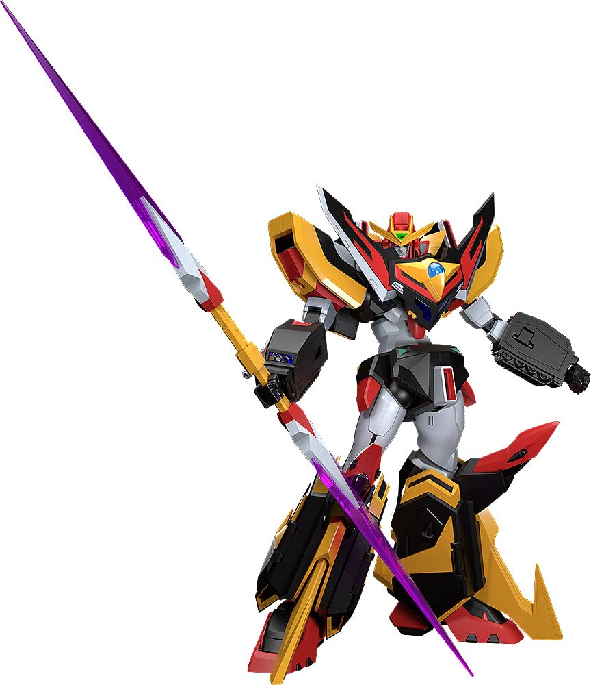 【中古】【非常に良い】グッドスマイルカンパニー(GOOD SMILE COMPANY) MODEROID 超重神グラヴィオンZwei ゴッドΣグラヴィオン ノンスケール 組み立て式プラスチックモデル｜ドリエムコーポレーション