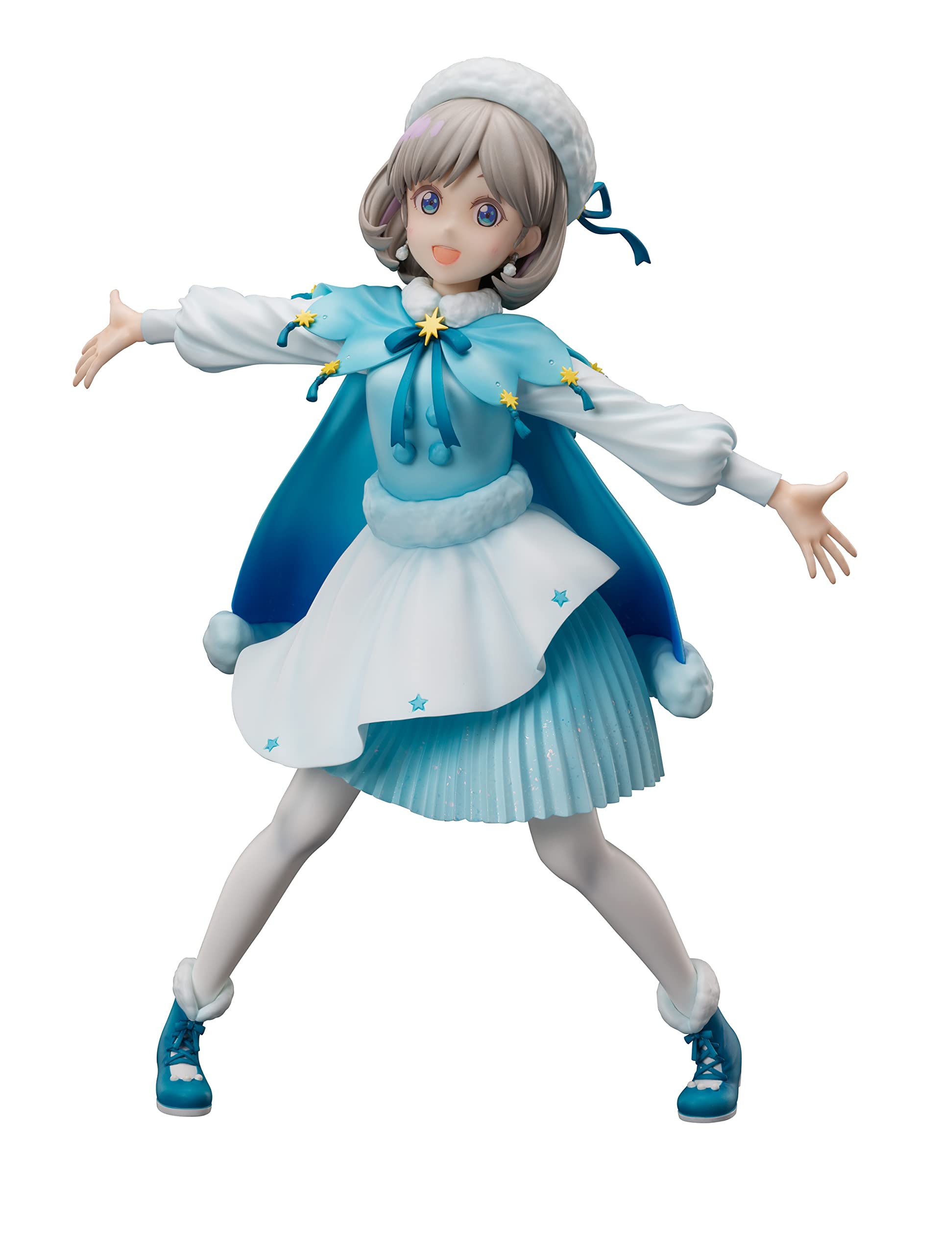 【中古】【非常に良い】フリュー ラブライブ!スーパースター!! 唐 可可 1/7スケール PVC製 塗装済み 完成品 フィギュア AMU-FNX876