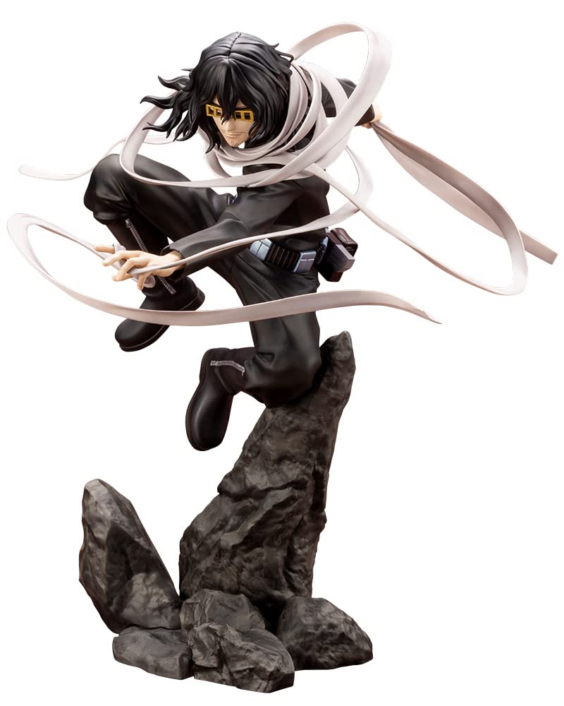 【中古】【非常に良い】壽屋(KOTOBUKIYA) 僕のヒーローアカデミア ARTFX J 相澤消太 1/8スケール PVC製 塗装済み完成品 フィギュア PV069