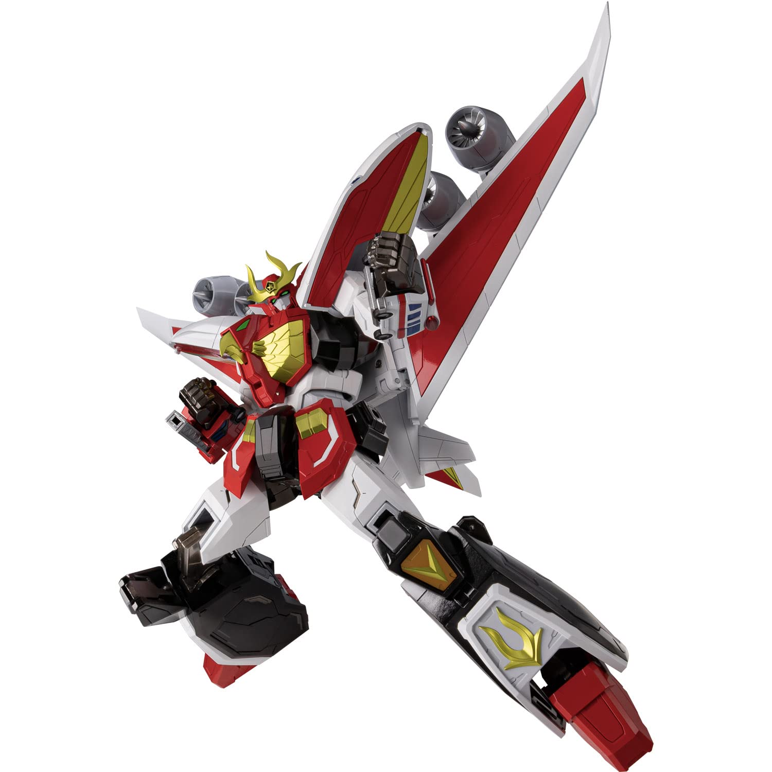 【中古】【非常に良い】千値練(Sentinel) METAMOR-FORCE 勇者指令ダグオン ファイヤーダグオン ノンスケール ダイキャスト＆ABS製 塗装済み完成品 アクションフィギュア