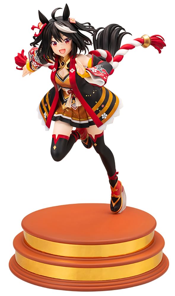 【中古】【非常に良い】壽屋(KOTOBUKIYA) ウマ娘 プリティーダービー [迫る熱に押されて]キタサンブラック 1/7スケール PVC製 塗装済み完成品 フィギュア