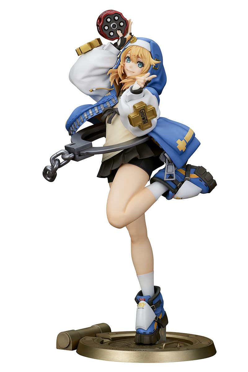 【中古】【非常に良い】キューズQ GUILTY GEAR -STRIVE - ブリジット 1/7スケール PVC製 塗装済み 完成品 フィギュア