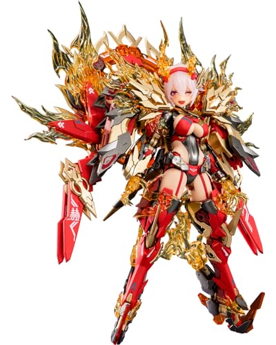 【中古】【非常に良い】壽屋(KOTOBUKIYA) メガミデバイス 皇巫 スサノヲ 紅蓮 全高約220mm 1/1スケール プラモデル