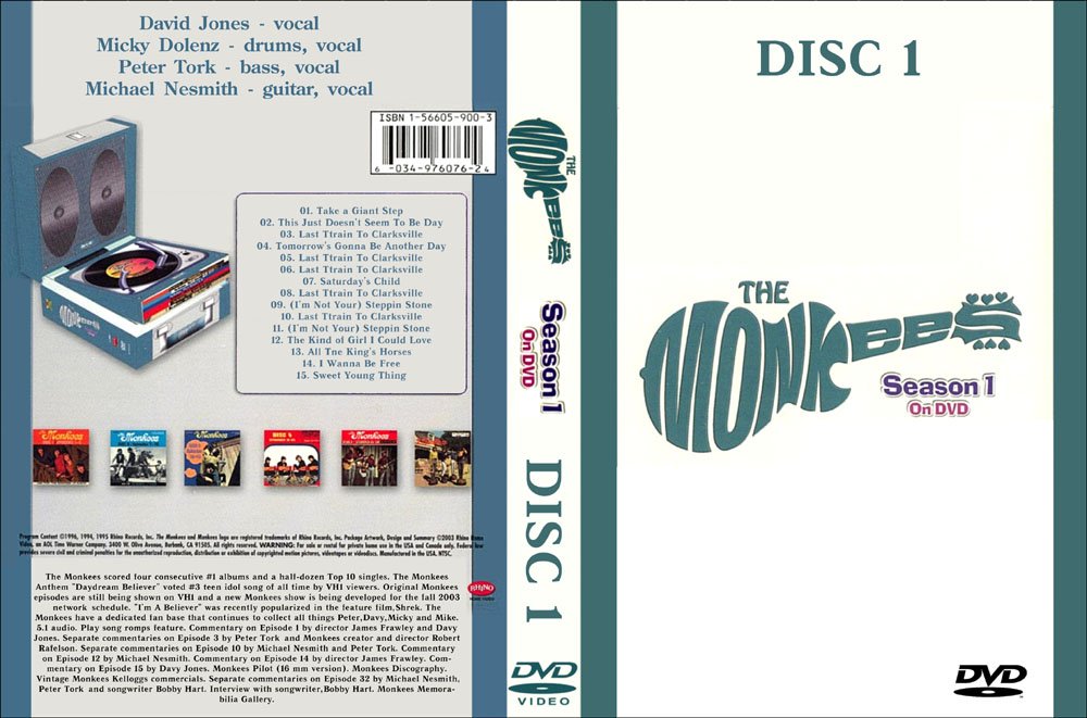 【中古】【非常に良い】Monkees: Season One [DVD]