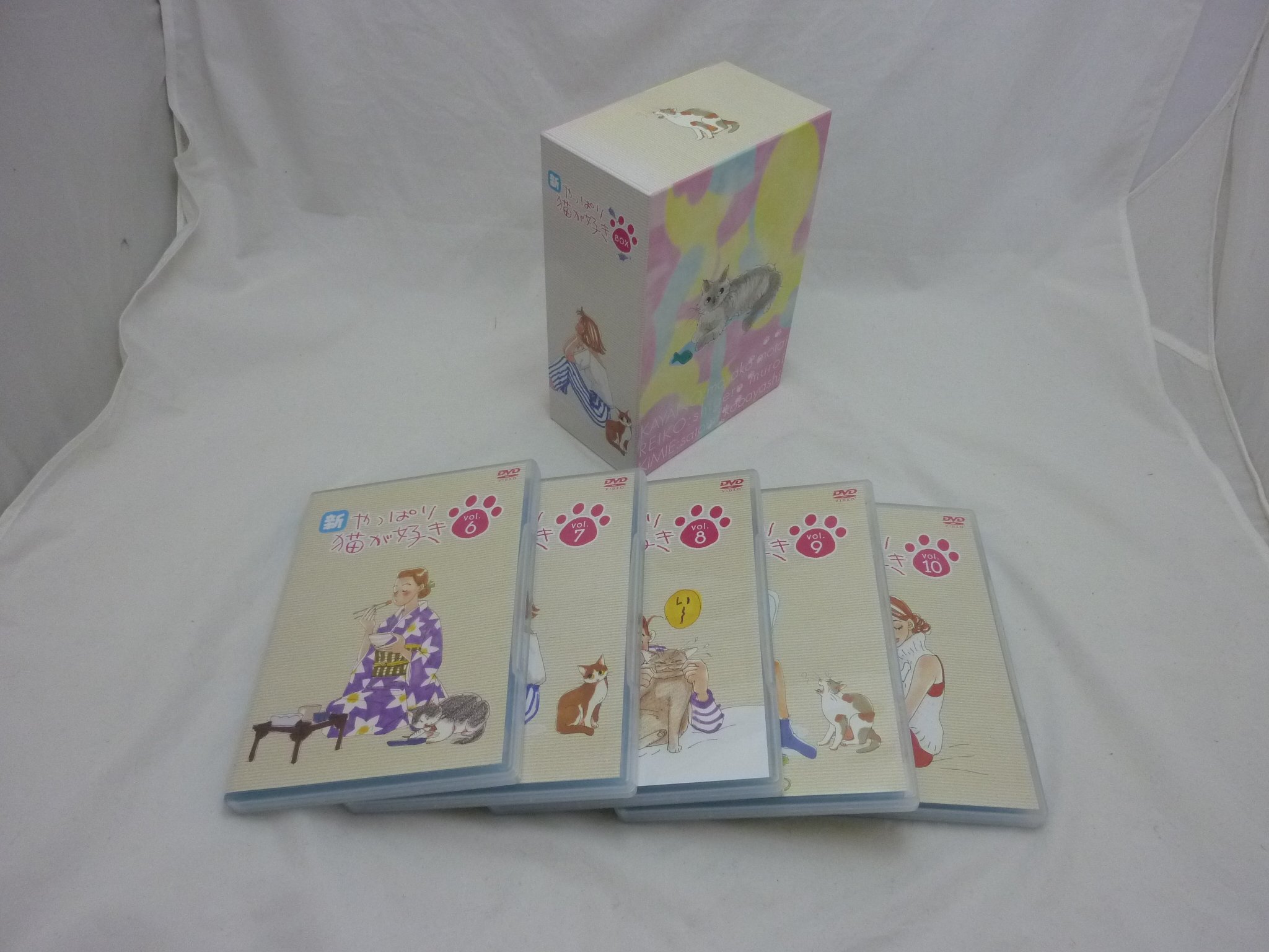 【中古】【非常に良い】新・やっぱり猫が好き Vol.6?10 ボックスセット [DVD]