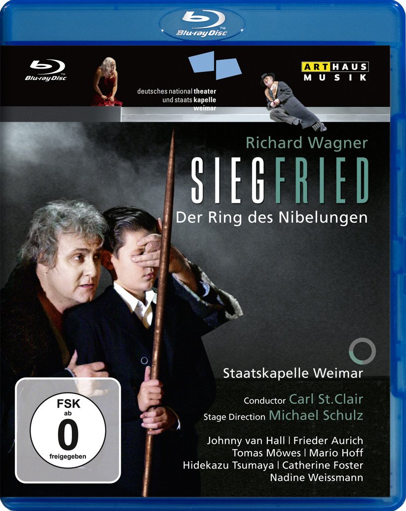 【中古】【非常に良い】ワーグナー:ニーベルングの指環 第2夜「ジークフリート」 [Blu-ray]