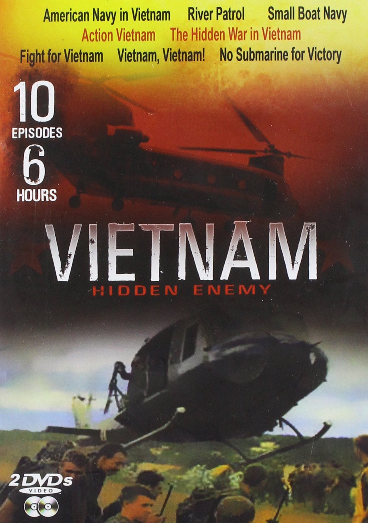 【中古】【非常に良い】Vietnam: Hidden Enemy [DVD]
