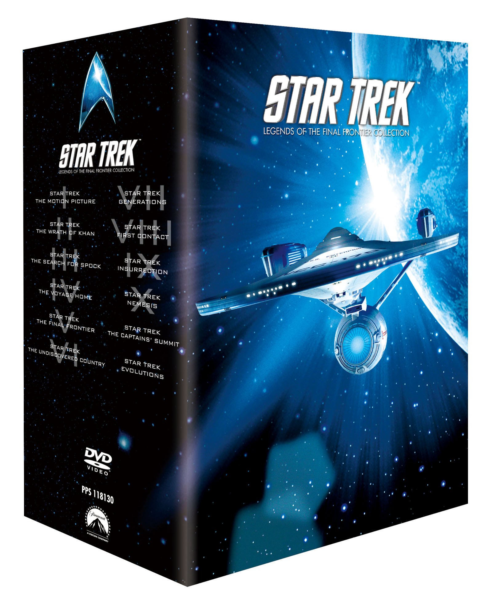 【中古】【非常に良い】スター・トレックI-X 劇場版BOX [DVD]｜ドリエムコーポレーション