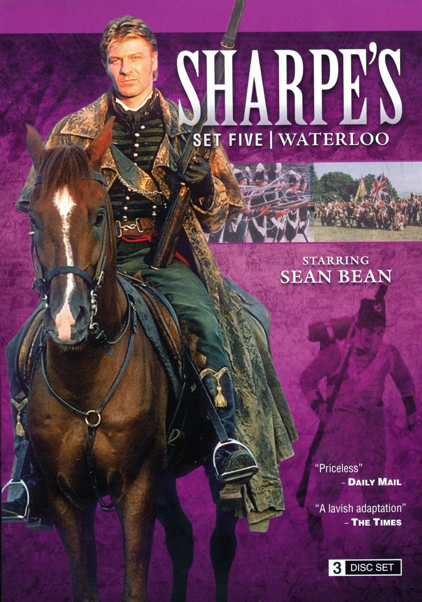 【中古】【非常に良い】Sharpes Set Five: Waterloo [DVD] 11,588円