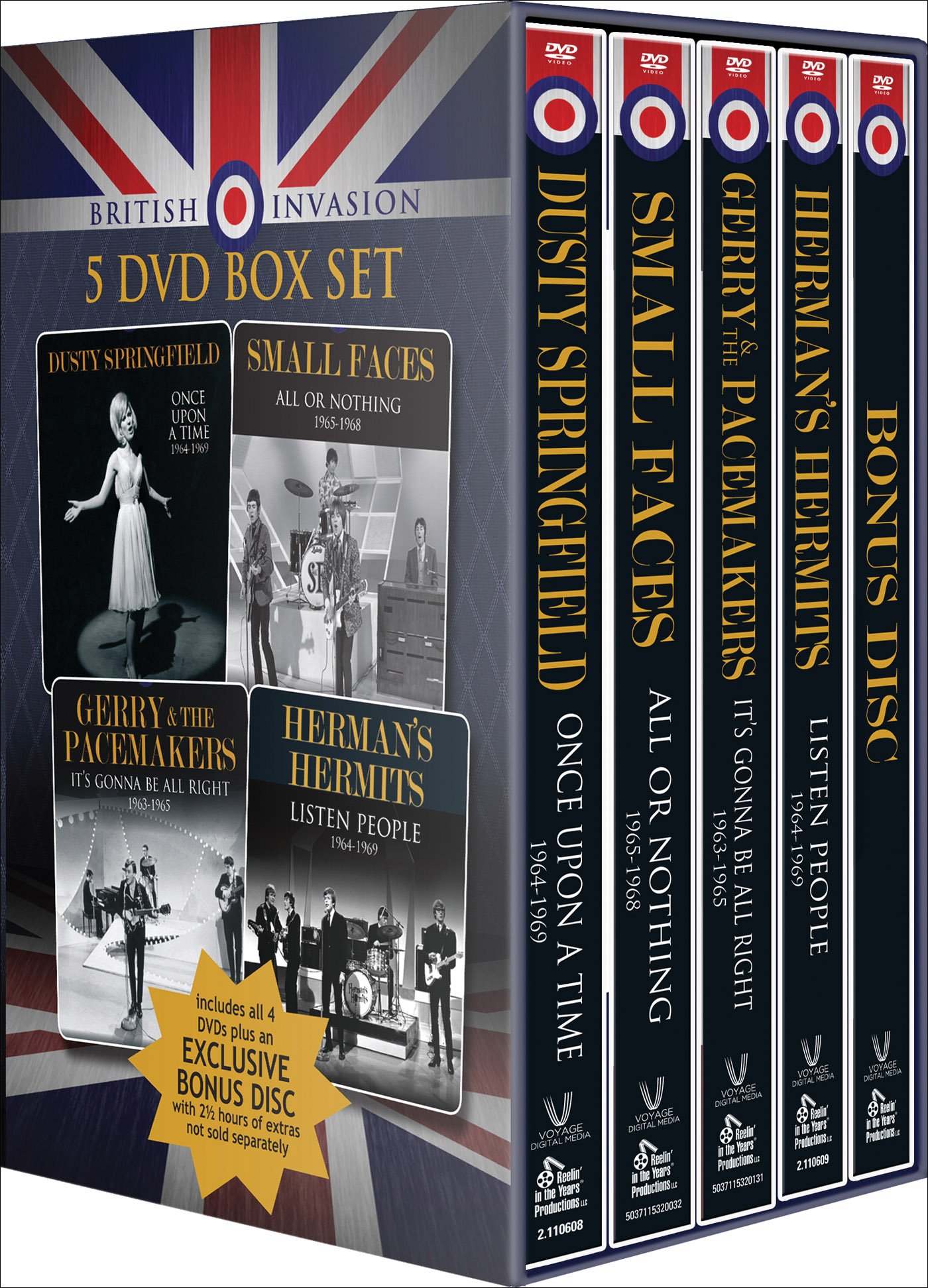 【中古】【非常に良い】British Invasion Box Set (5pc) (Bond) [DVD]｜ドリエムコーポレーション