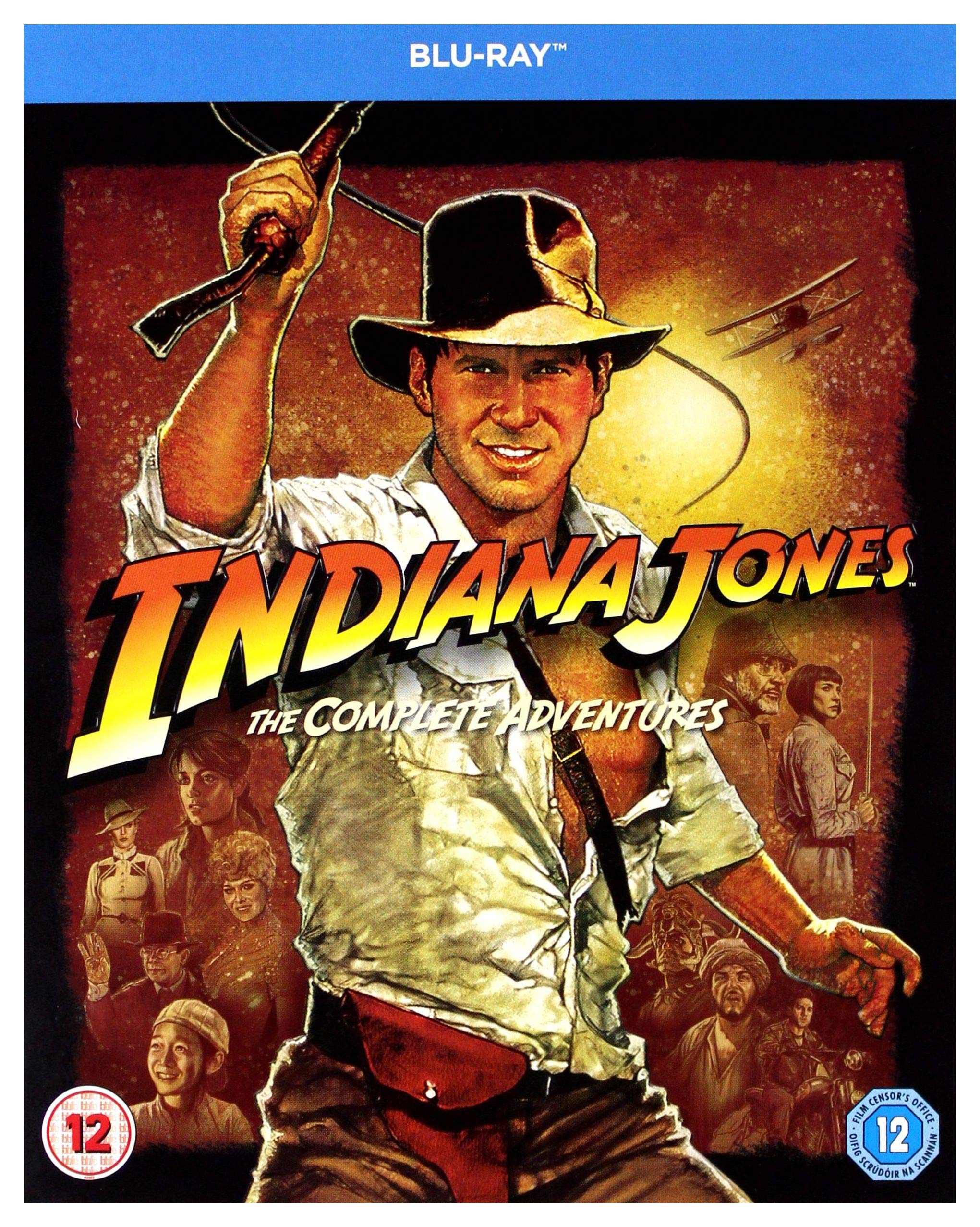 【中古】【非常に良い】Indiana Jones: The Complete Adventures [Blu-ray] [Import]