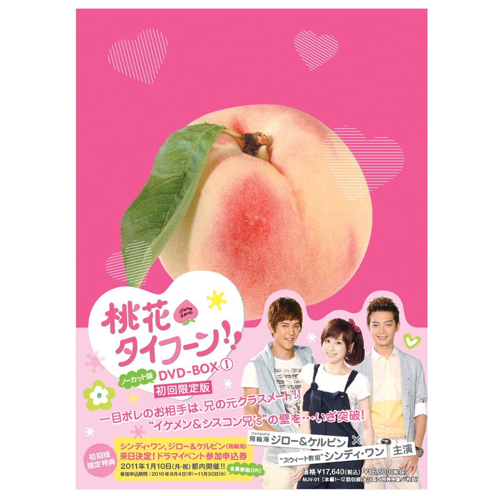 【中古】【非常に良い】桃花タイフーン!! ノーカット版 DVD-BOX I (初回限定版)