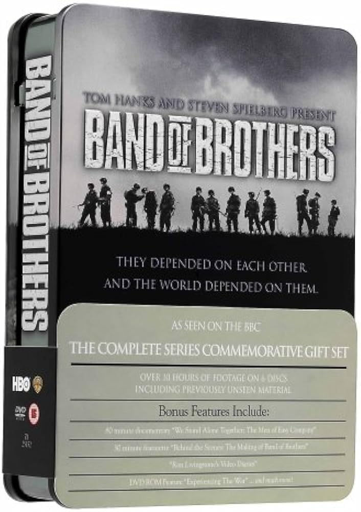 【中古】【非常に良い】Band Of Brothers: Complete HBO Series (Commemorative 6-Disc Gift Set In Tin Box) [Import anglais] [