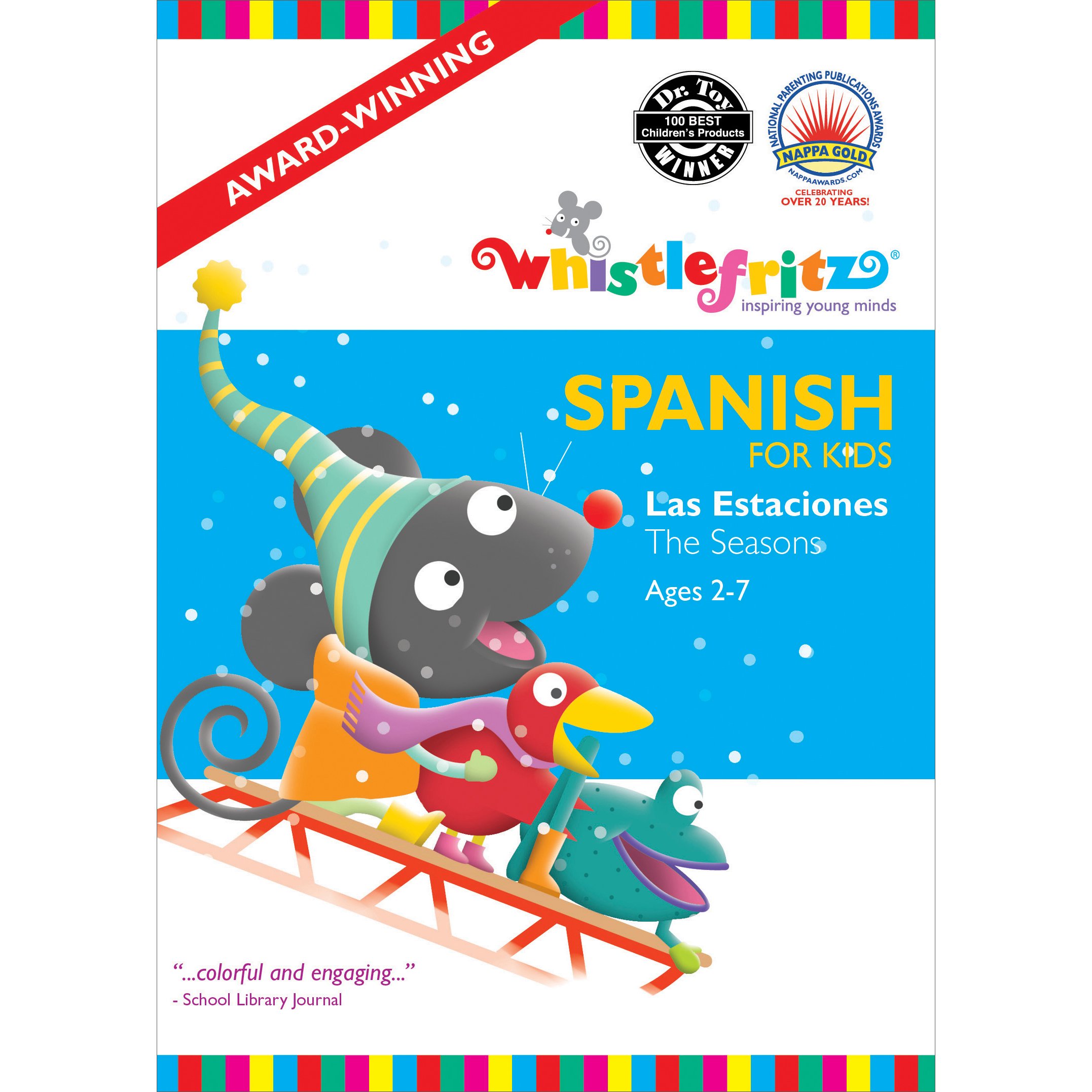 【中古】【非常に良い】Spanish for Kids: Las Estaciones [DVD]