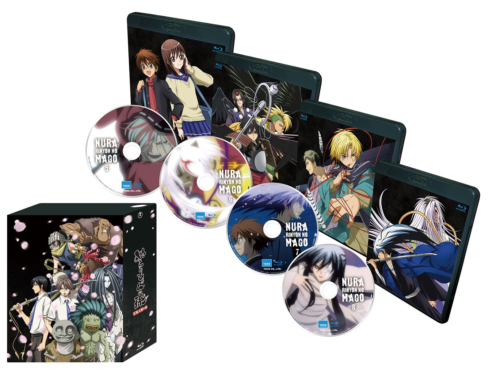 【中古】【非常に良い】ぬらりひょんの孫 Blu-ray BOX【下巻】百鬼大戦の章|ドリエムコーポレーション