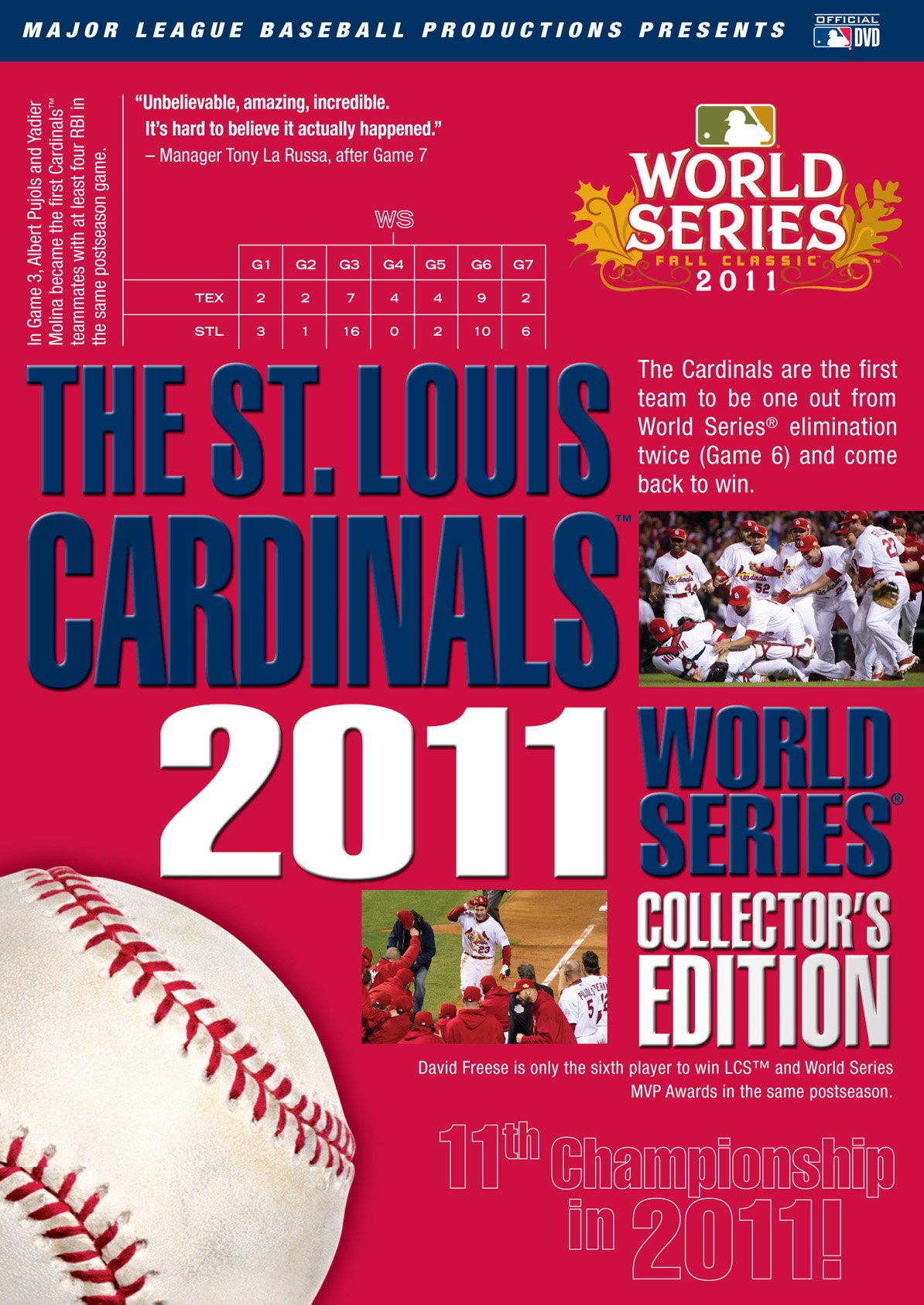 【中古】【非常に良い】2011 World Series [DVD]｜ドリエムコーポレーション