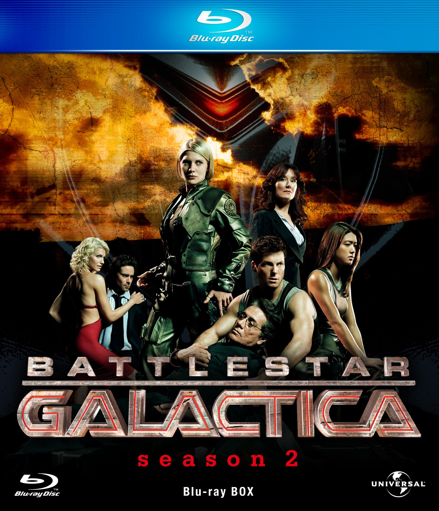 【中古】【非常に良い】GALACTICA/ギャラクティカ シーズン2 ブルーレイBOX [Blu-ray]