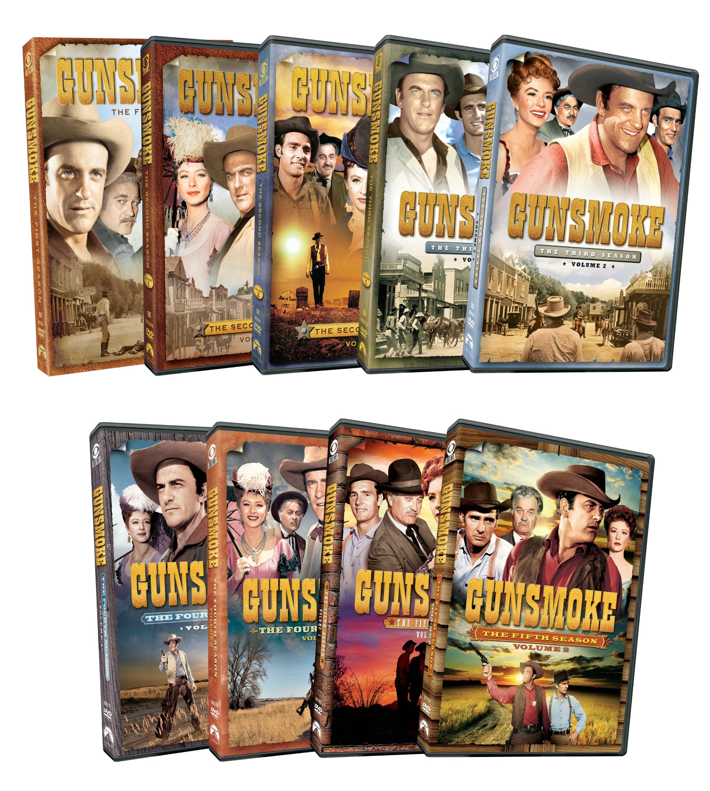 【中古】【非常に良い】Gunsmoke: Five Season Pack [DVD]