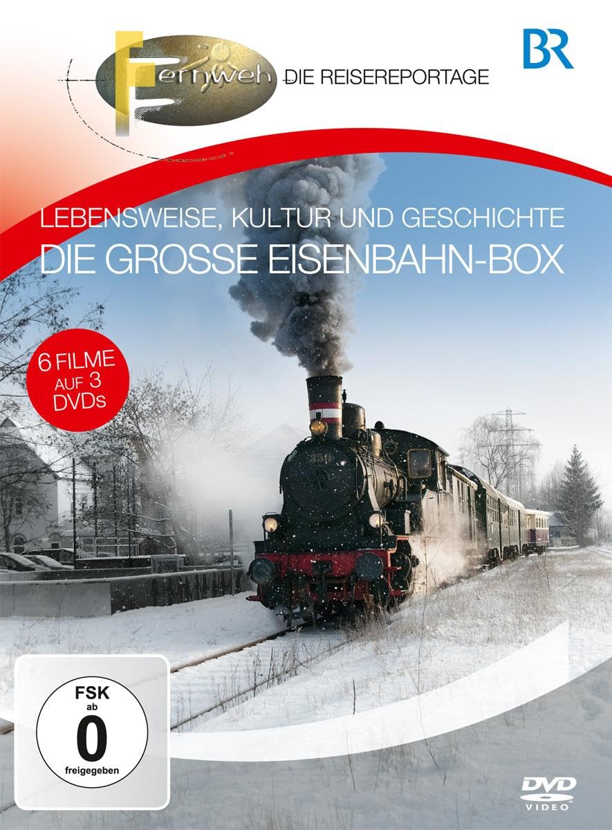 【中古】【非常に良い】Br-Fernweh: Die Grosse-Eisenbahn-Box [DVD]
