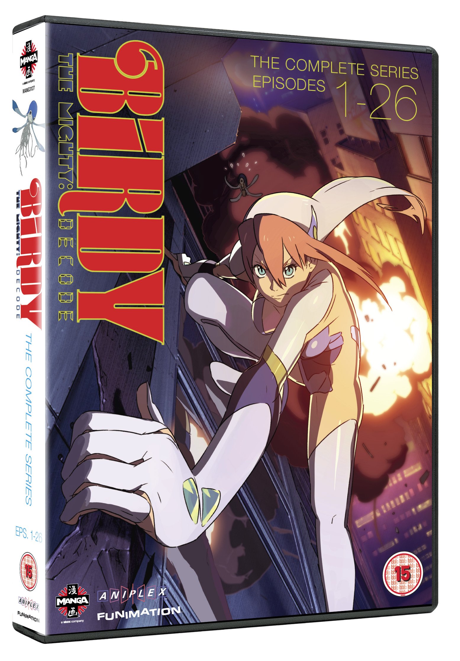 【中古】【非常に良い】鉄腕バーディー DECODE & DECODE:02 1&2期コンプリート DVD-BOX (全26話 593分) てつわんバーディー デコード アニメ [DVD] [Import] [PAL 再生