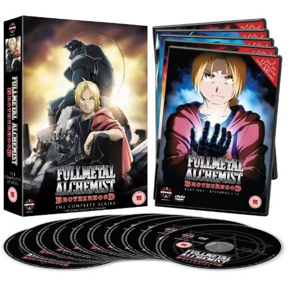 【中古】【非常に良い】鋼の錬金術師 Fullmetal Alchemist コンプリート Dvd-box(全64話)[輸入盤]