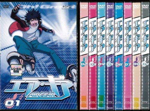 【中古】【非常に良い】エア・ギア [レンタル落ち] （全9巻） [マーケットプレイスDVDセット商品]｜ドリエムコーポレーション 9,413円
