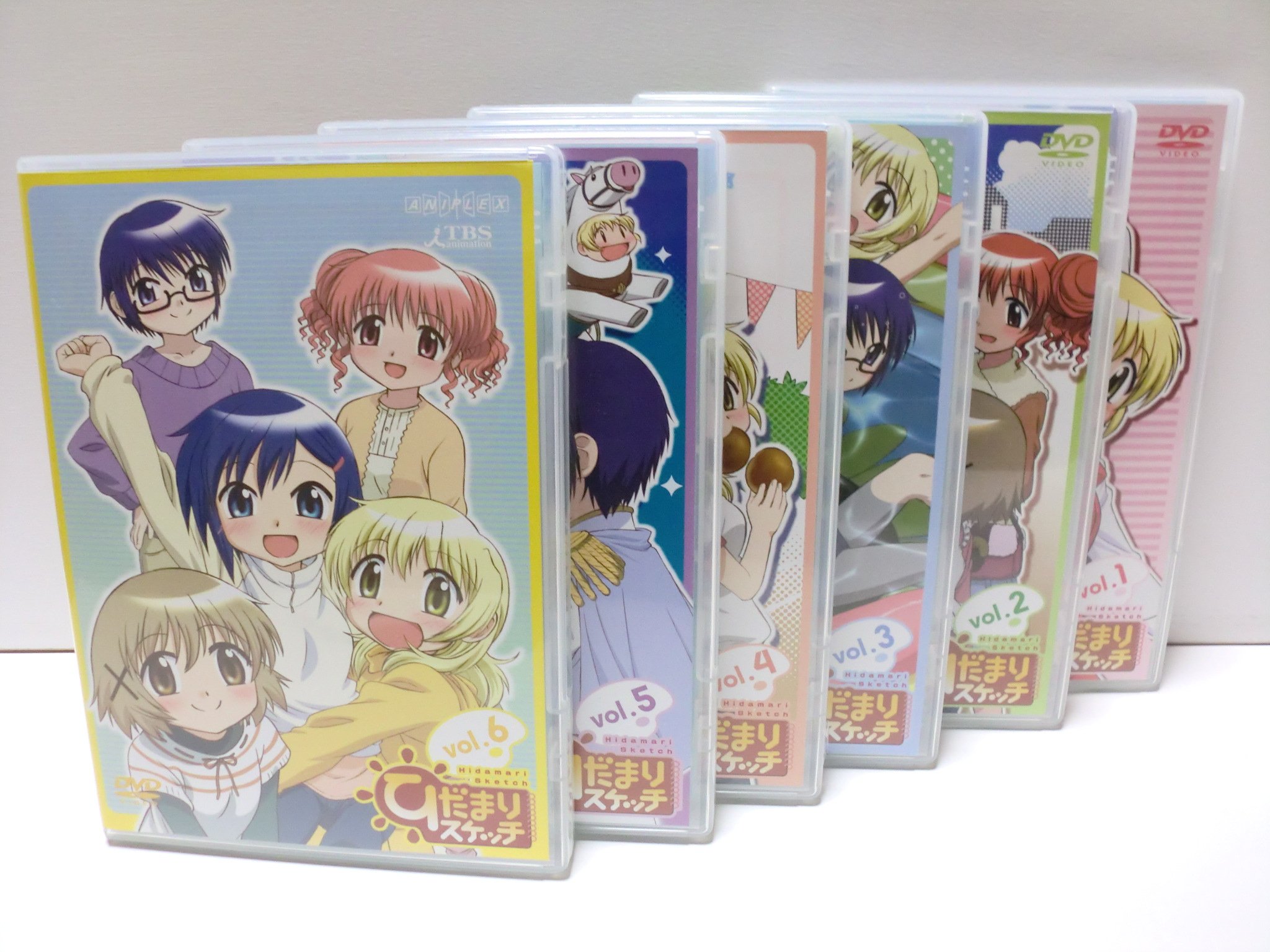 【中古】【非常に良い】ひだまりスケッチ 全6巻セット [マーケットプレイス DVDセット]｜ドリエムコーポレーション