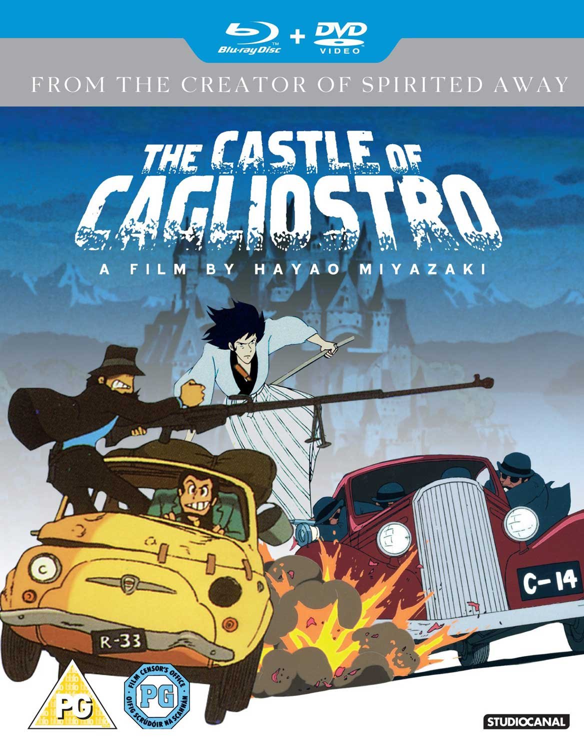 【中古】【非常に良い】ルパン三世カリオストロの城(英語)Blue ray&DVDコンボ / The castle of cagliostro (English) [Import] [Blu-ray]