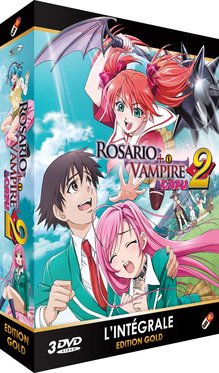 【中古】【非常に良い】ロザリオとバンパイア CAPU2 2期 コンプリート DVD-BOX (全13話 325分) アニメ [DVD] [Import]　[PAL 再生環境をご確認ください]