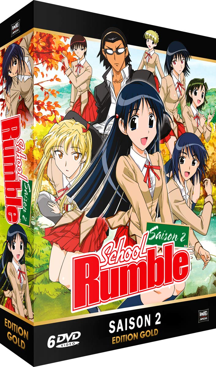 【中古】【非常に良い】スクールランブル 第2期 コンプリート DVD-BOX (全26話) School Rumble [Import] [PAL 再生環境をご確認ください]