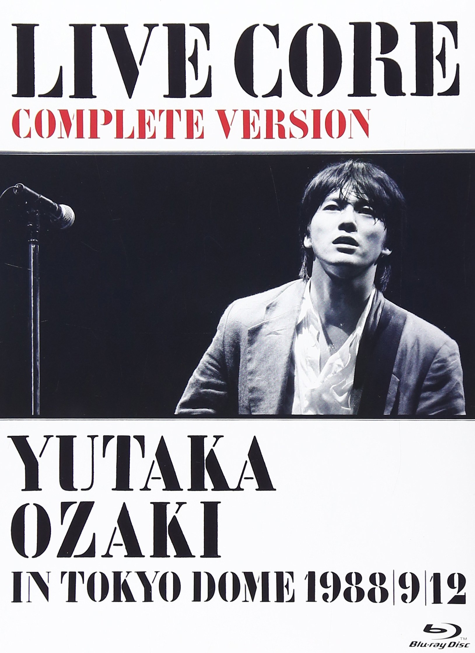 【中古】【非常に良い】LIVE CORE 完全版 ~ YUTAKA OZAKI IN TOKYO DOME 1988・9・12 (Blu-ray)|ドリエムコーポレーション