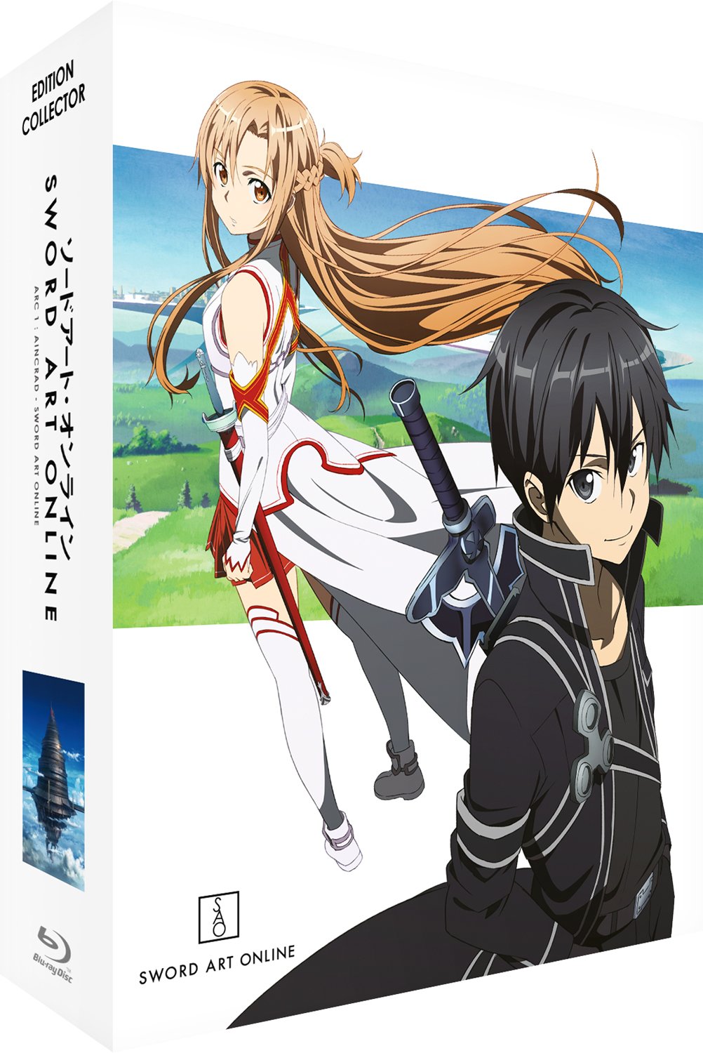 【中古】【非常に良い】ソードアート・オンライン 限定版 DVD-BOX1 ブルーレイコンボパック （1-14話 アインクラッド編完 350分） SAO 川原礫 アニメ [DVD] [Import] [PAL リージョンB