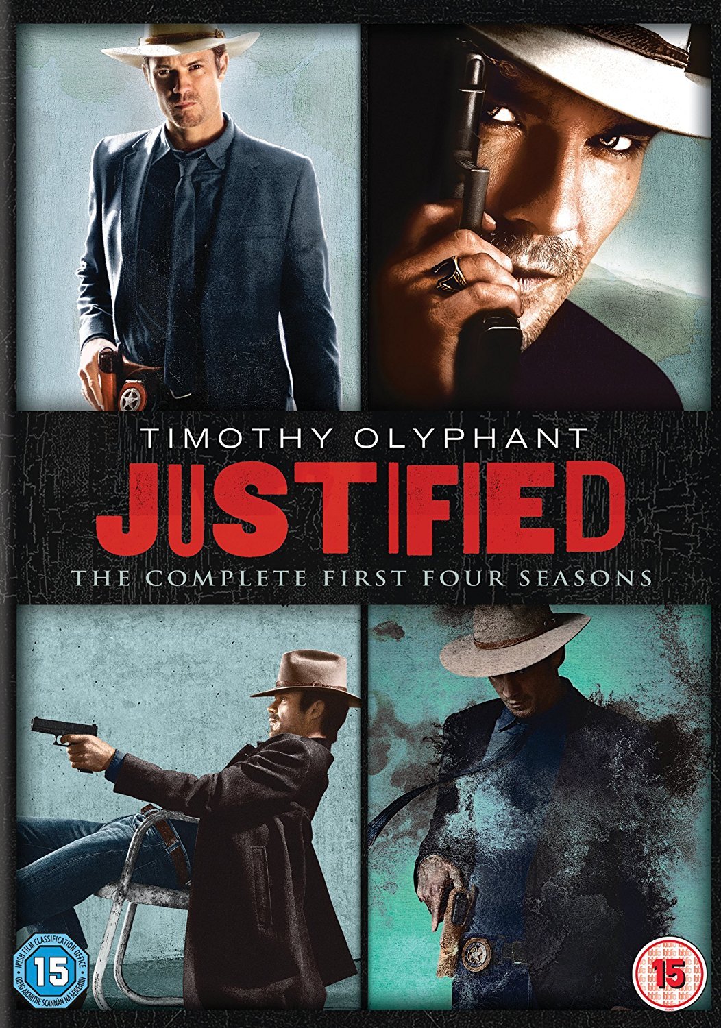 【中古】【非常に良い】Justified (Complete Series 1-4) - 12-DVD Box Set ( Lawman ) (+ UV Copy) [ NON-USA FORMAT PAL Reg.2