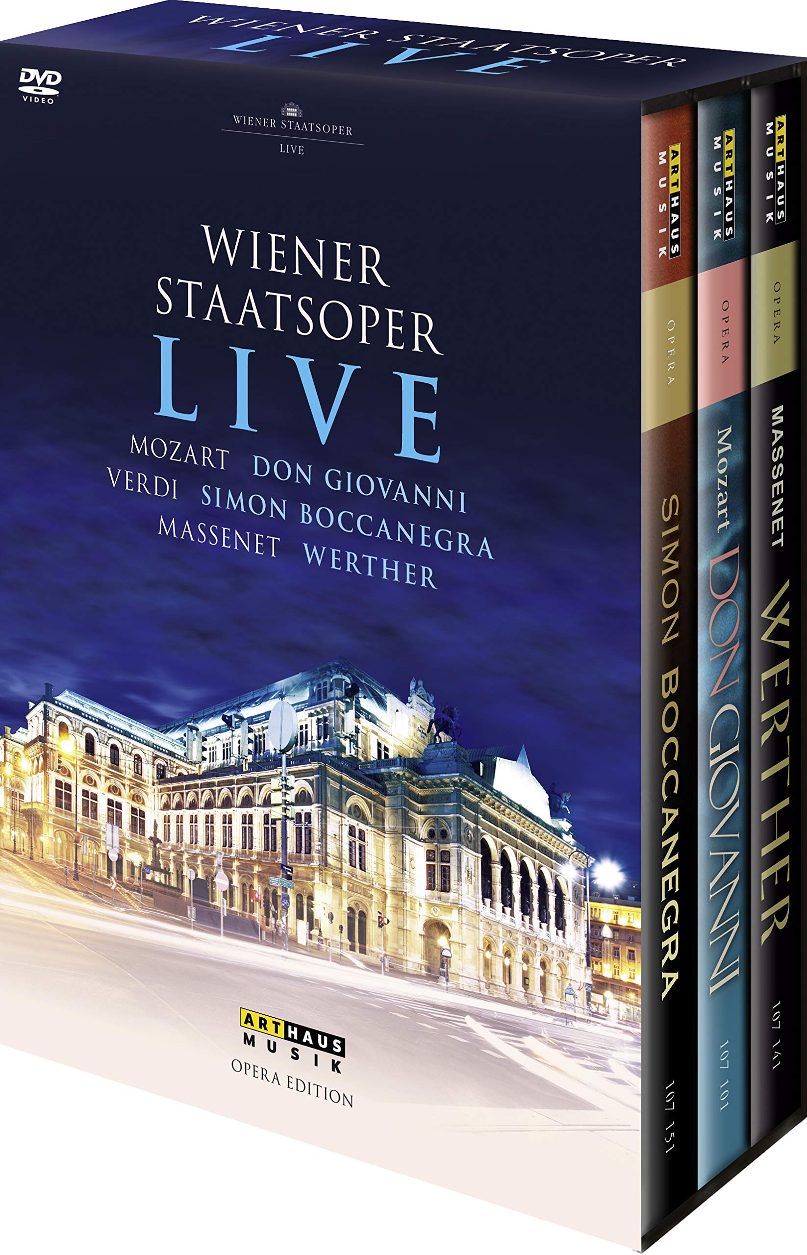 【中古】【非常に良い】Wiener Staatsoper Live [DVD]｜ドリエムコーポレーション