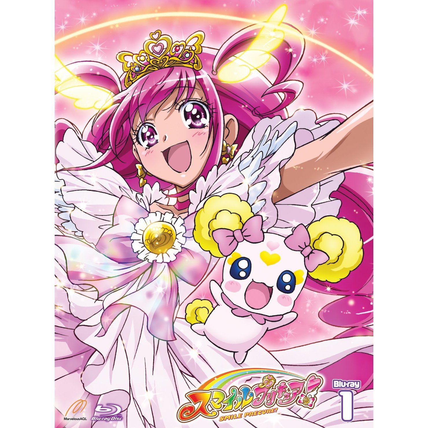 【中古】【非常に良い】スマイルプリキュア! 全4巻セット [マーケットプレイス Blu-rayセット]｜ドリエムコーポレーション