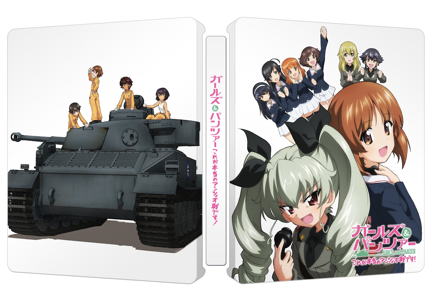 【中古】【非常に良い】 ガールズ&パンツァー これが本当のアンツィオ戦です! (杉本功描き下ろし絵柄スチールブックケース付) [SteelBook] [Blu-ray]
