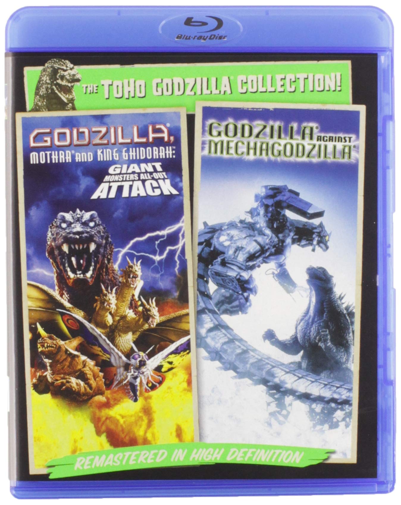 【中古】【非常に良い】Godzilla Against Mechagodzilla / Godzilla Mothra And King Ghidorah: Giant Monsters All-Out Attack