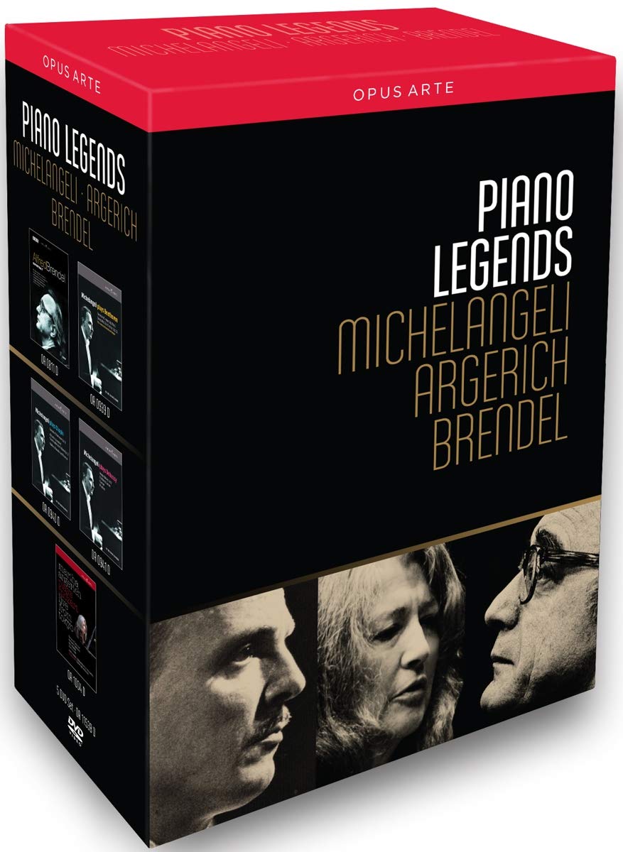 【中古】【非常に良い】Piano Legends - Michelangeli Argerich & Brendel