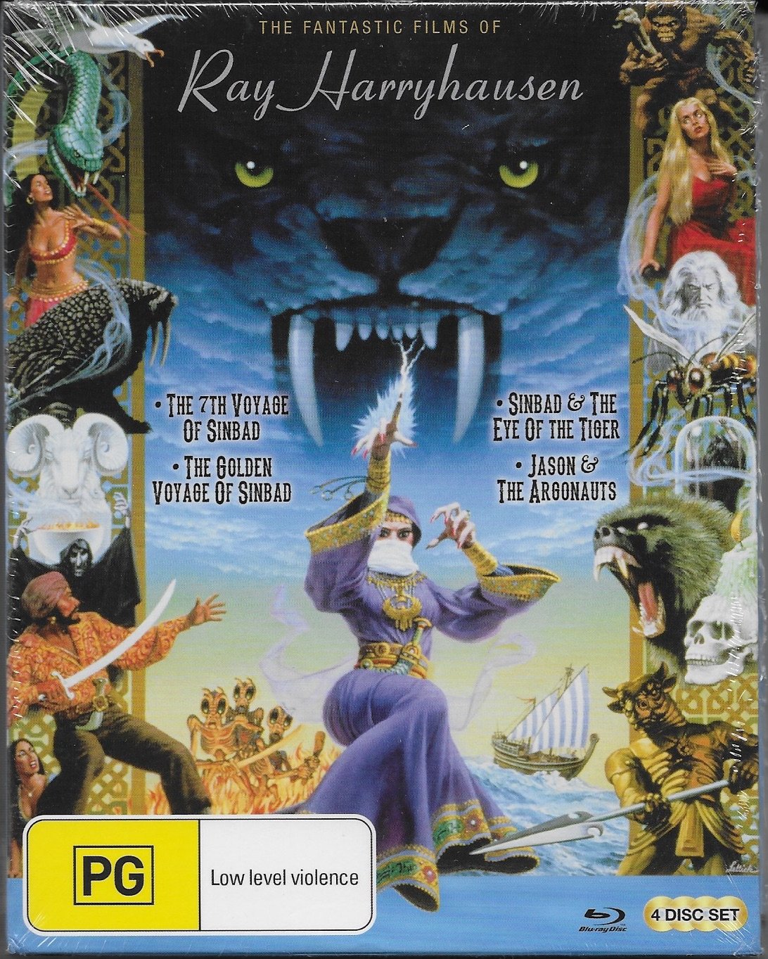 【中古】【非常に良い】Fantastic Films of Ray Harryhausen [Blu-ray] [Import]